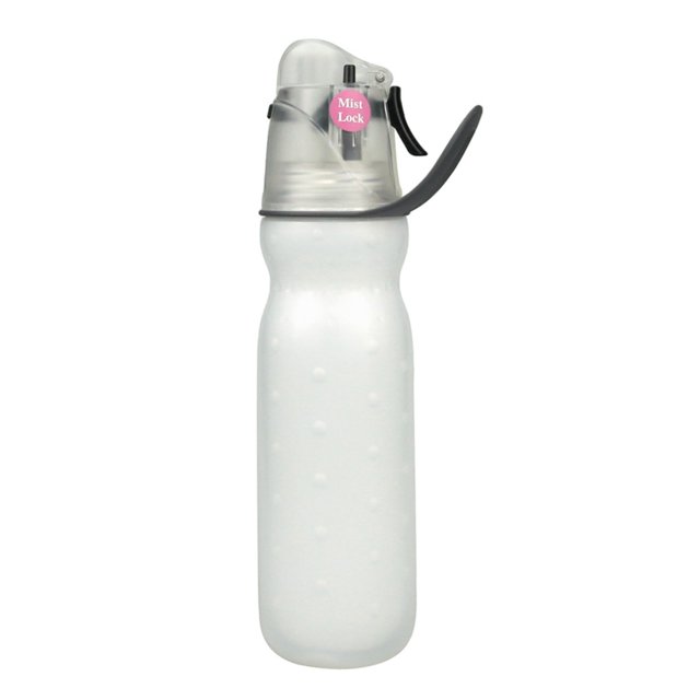 ¡Campaña con descuento!590ml 20.8fl Oz Ejercicio de verano, Agua potable Quitar el calor, Doble capa Mantener frío, Taza de agua rociada, Taza de agua para deportes al aire libre, Regalo creativo