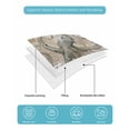 thumbnail image 5 of Quilts Full Size, Coastal Octopus Soft Comforter Bedding Set for Bed, Vintage Nautical Summer Beach Starfish Lightweight Quilted Bedspread with Pillow Cover(2 Pieces) for All Season, 78x90 Inch, 5 of 6