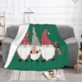 thumbnail image 3 of Manta navideña de forro polar, súper suave y acogedora, ideal para hombres, mujeres, ancianos y niños. Características: súper suave, 40 x 30 pulgadas., 3 of 8