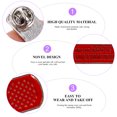 thumbnail image 4 of 2PCS Epidemic Prevention Brooch Badge Creative Brooch Badge Delicate Brooch, 4 of 8