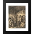 thumbnail image 2 of Benjamin West 19x24 Black Modern Framed Museum Art Print Titled - The Indians Giving a Talk to Colonel Bouquet in a Conference at a Council Fire Near His Camp on the Banks of Muskingum in Am, 2 of 5