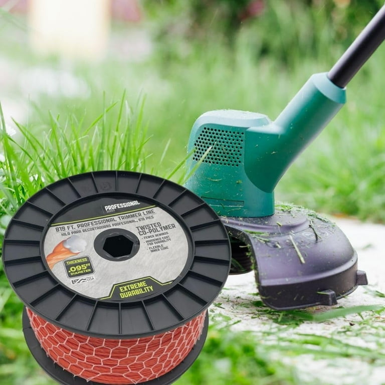 Master Mechanic PRO 819 ft x .095 in Professional Jacketed Universal Trimmer Line for Weedeater Replacement for DWO1DT801 DWO1DT802 DWO1DT915 and