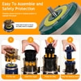 thumbnail image 4 of CAYNEL Compact and Portable Cold Press Juice, Masticating Slow Juicer with 1.77” Extra Wide Inlet Funnel,Green, 4 of 12
