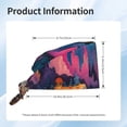 thumbnail image 5 of Salouo Fantasy Cosmic Landscape Print Adjustable Working Caps,1 Pcs Working Hats Elastic Scrub Hats Elastic Tie Back Hats Unisex Nurse Scrub Cap Nurse Hats ,One Size, 5 of 7