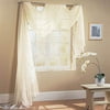 Home Trends Marjorie Voile Scarf, Oyster