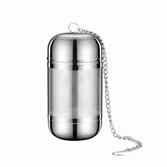 Stainless Steel Tea Infuser Ball with Chain Hook, Mesh Tea Strainer for Loose Leaf Tea, TIKA