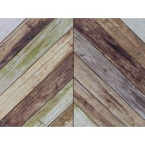 Fablon TFAB14100 78.74 x 17.71 in. Retro Wood Adhesive Film, Set of 2