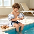 thumbnail image 6 of Swimming Arm Bands 2 Pack Double Air Chambers, Inflatable Floaties For Kids Adults, Safe Swimming Training Accessories For Pool Beach, 6 of 6