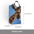Giraffe Clouds Oversized travel laundry bag, antitear dirty clothes