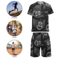 thumbnail image 5 of Tom And Jerry Boys Girls Short Sleeve Mesh T-Shirt And Shorts Outfit Set Summer Clothes Set for Kids, 5 of 8
