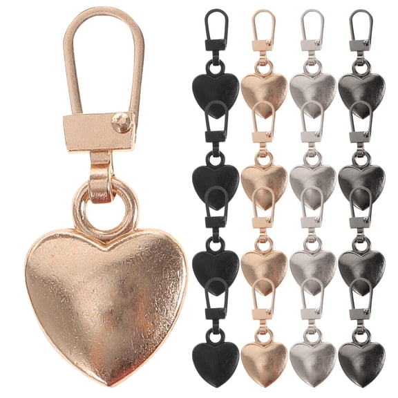 Soimiss 20Pcs Metal Zipper Puller Tabs Durable Repair Kit for Luggage Bag Accessories