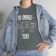 thumbnail image 7 of I'd Smoke That - Pig - Funny BBQ Smoking Father's Day Dad Shirt - ID: 369, 7 of 7