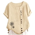 thumbnail image 3 of Chandails pour Filles T-Shirts Graphiques à Col Rond T-Shirts Décontractés pour Garçons Shorts de Golf 13-14 Ans, 3 of 3