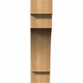 thumbnail image 2 of 3 1/2"W x 10"D x 14"H Mediterranean Smooth Corbel, Western Red Cedar, 2 of 9