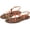 Orange Sunrise/Amber Gold, variant on Women's Tenly Toe Strappy Sandal Summer Sand 6M