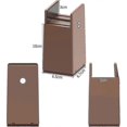 thumbnail image 2 of Adjustable Bed And Furniture Risers With Screw Clamp, 4pcs 10cm Adjustable Bed Risers, Sofa Tables Chair Risers, 2 of 4