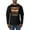 Black, variant on WAYMAKER Miracle Worker Promise Keeper Inspirational/Christian Mens Long Sleeve Shirt, White, Large