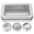 thumbnail image 1 of 4pcs Game Cards Storage Box with Clear Window Playing Card Container Case, 1 of 8
