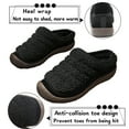 thumbnail image 3 of Girls Boys House Slippers Kids Warm Fur Lined Slip On Slippers Winter Comfortable Non-Slip Indoor Outdoor Slippers, 3 of 7