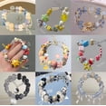 thumbnail image 1 of Pulsera de cristal Pulsera de niña Pulsera de perla de ojo de gato Pulsera de dopamina Niche Sense Joyas que no se decoloran, 1 of 4