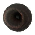 thumbnail image 2 of SSKFHGI Dark Brown Korean Wig Flower Bud Head Hair Doughnut Hair Tools Ponytail Hair Rope, 2 of 7