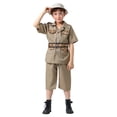 thumbnail image 6 of BOOMNY Halloween Toddler Boys Explorer Dress Up Funny Explorer Clothes Sets Hallowmas Stage Performance Outfits for Kids, 6 of 8