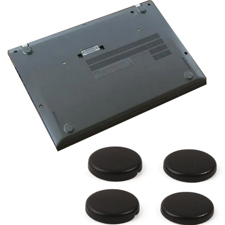 Set 4 Piedini In Gomma Per Computer Portatile Lenovo ThinkPad T460S E T470S - Fascia Inferiore Adesiva - 3
