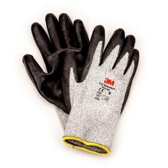 3M Comfort Grip Gloves CGL-CRE, Cut Resistant (ANSI 2), Size L (Pair of Gloves)