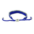 thumbnail image 3 of Pulsera Tejida Fernando para Mujeres y Niñas Ajustable de Amistad Azul, 3 of 6