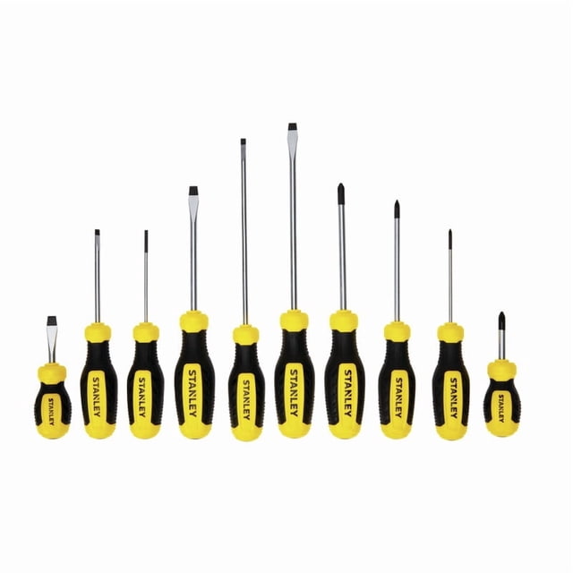Set de destornilladores Stanley 10 piezas