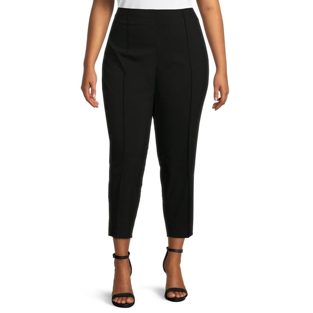 Terra & Sky Women's Plus Size Millennium Slim Pants - Walmart.com