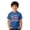 AA~Blue375, variant on Boys Independence Day Tshirt Short Sleeve Crew Neck T Shirt Summer Tee, Sizes 6-7