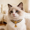 thumbnail image 6 of Ratfeit Arabian Style Pet Costume Set, Headwrap Matched With Rhinestone Necklace, Cosplay Outfit, Photo Props for Cats and Dogs Themed Shooting, 6 of 6