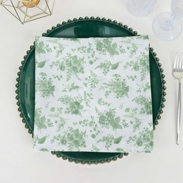 Efavormart 5 Pack | Purple Seamless Cloth Dinner Napkins, Wrinkle ...