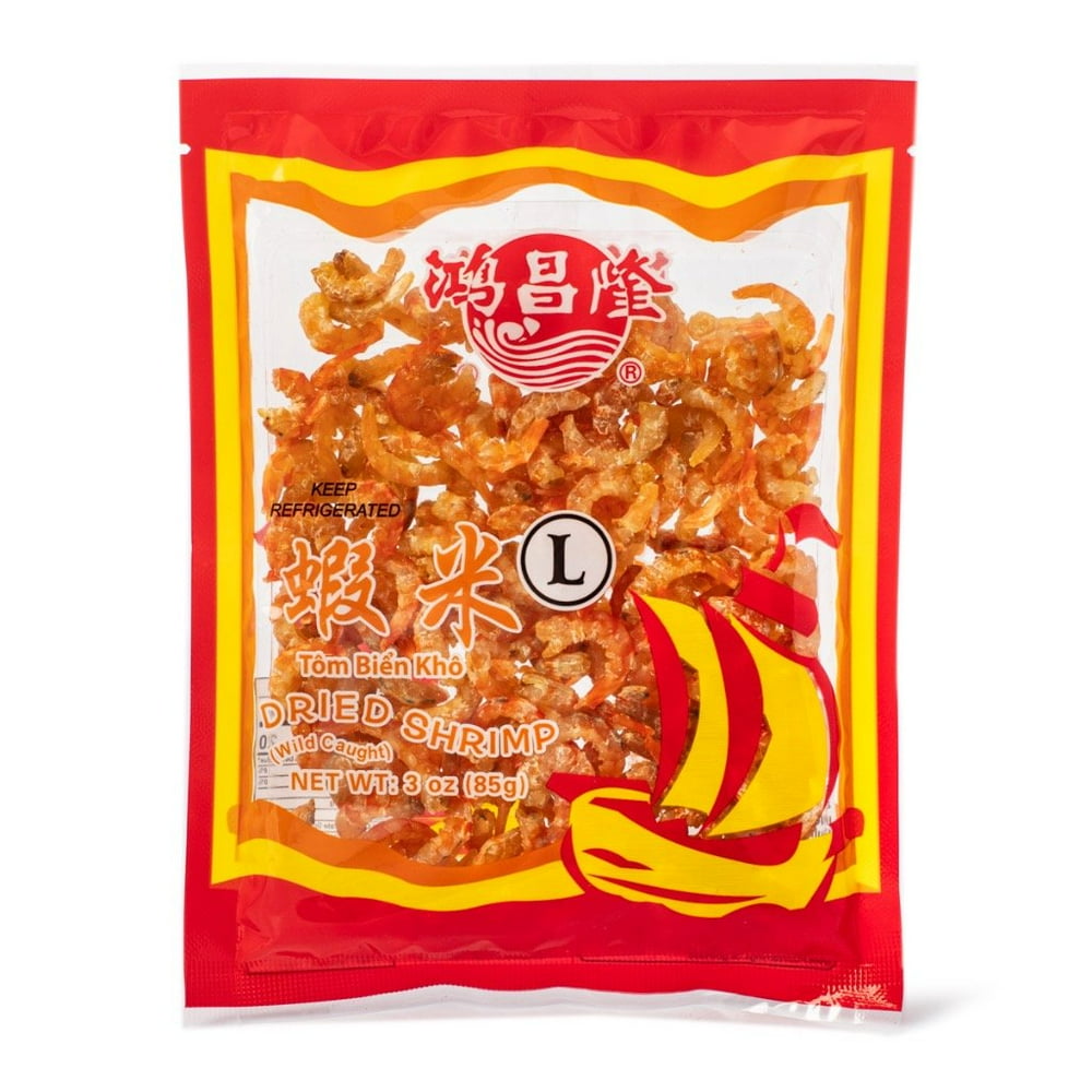 HongChangLong Large Dried Shrimp 3 Oz (85 g) - 鸿昌隆虾米 ...