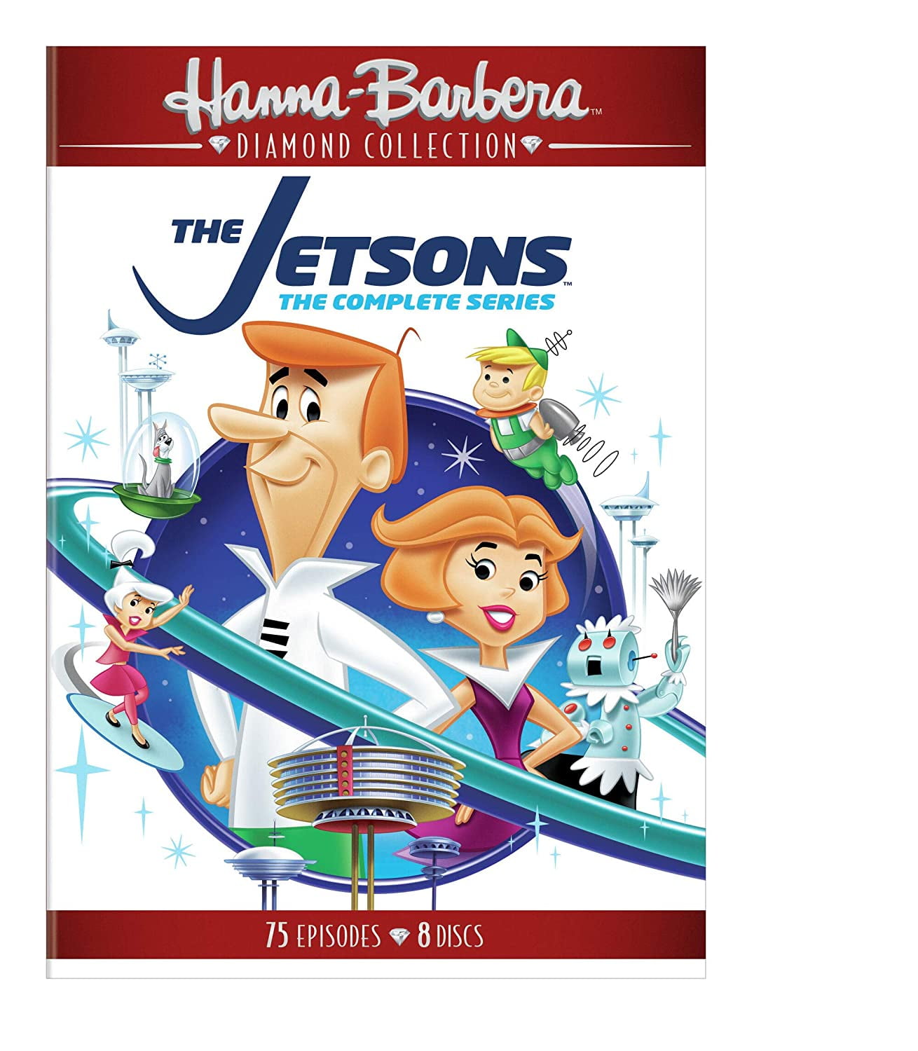 The Flintstones & Jetsons Figurines Sets Hanna Barbera Collection New in Box 
