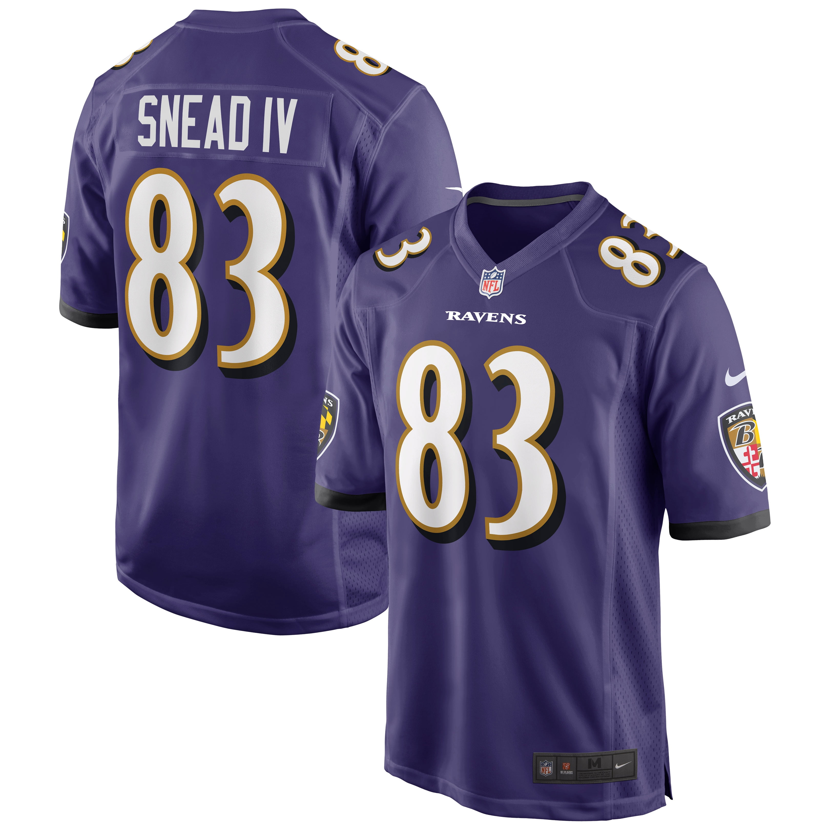 ravens jersey with hand warmer