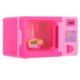 thumbnail image 5 of Mini horno microondas de juguete, modelo de cocina de simulación (rosa), 5 of 5