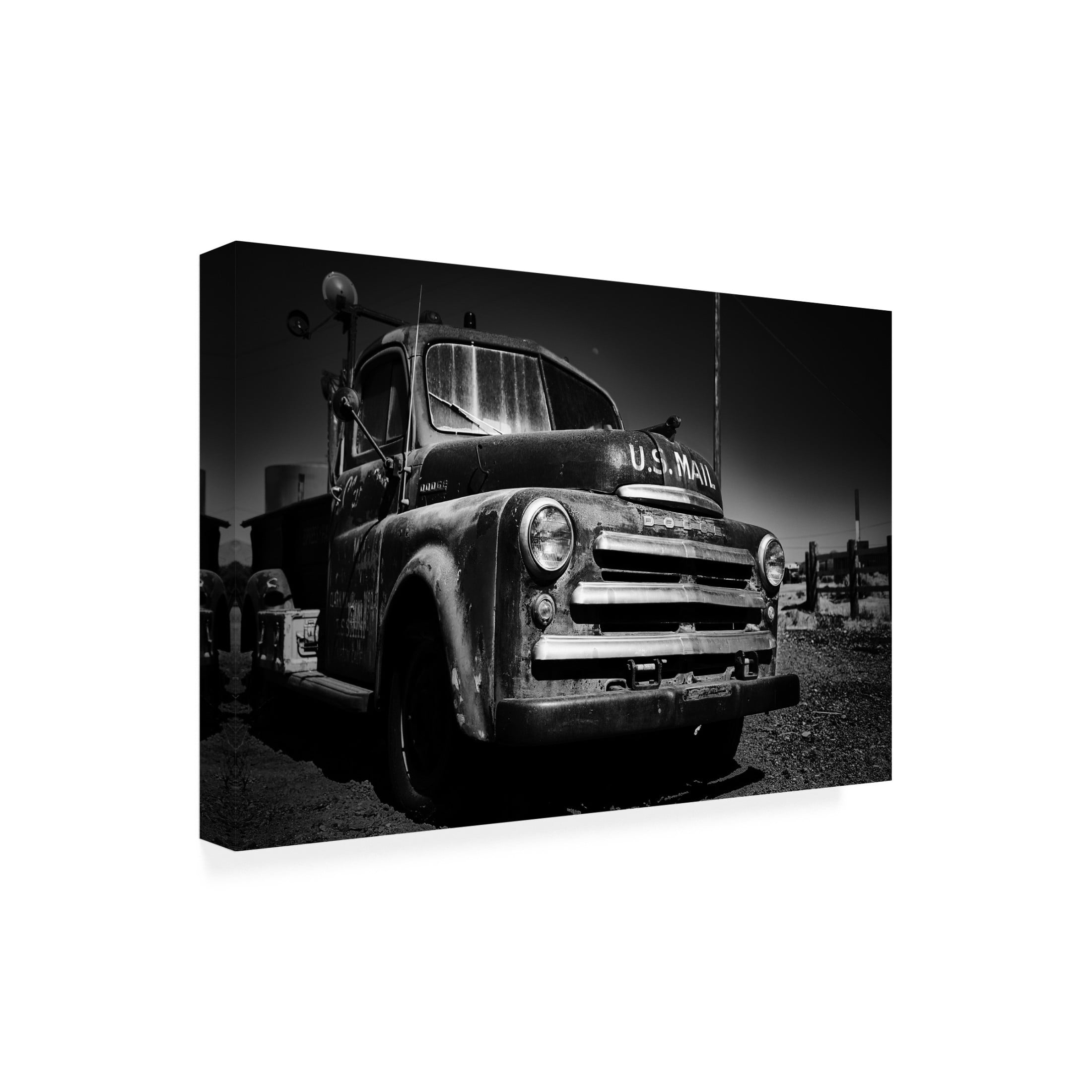 Trademark Fine Art Peter Schade Nastycar Canvas Wall Art
