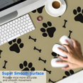 thumbnail image 2 of Long Mouse Pads for Desk,Paw Prints and Bones Desk Mats on Top Of Desks, Desk Mouse Pad Extra Large with 3mm Non-Slip Base and Stitched Edge for Gaming,Office,Work,Home 47.3"x23.6", 2 of 6