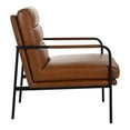 thumbnail image 4 of Moe's Home Collection Verlaine Armchair Chestnut Brown, 4 of 9