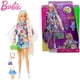 thumbnail image 2 of Barbie Extra Doll #12 en Floral 2 piezas Fashion & Accesorios con Mascota Pelo Rubio Extra Largo Articulaciones Flexibles Barbie Toy HDJ45 xuanjing unisex, 2 of 2