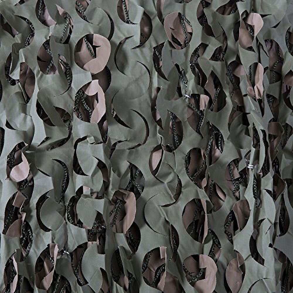 Camo Unlimited Hunting WM06 Green/Brown Camo Pattern Basic Netting