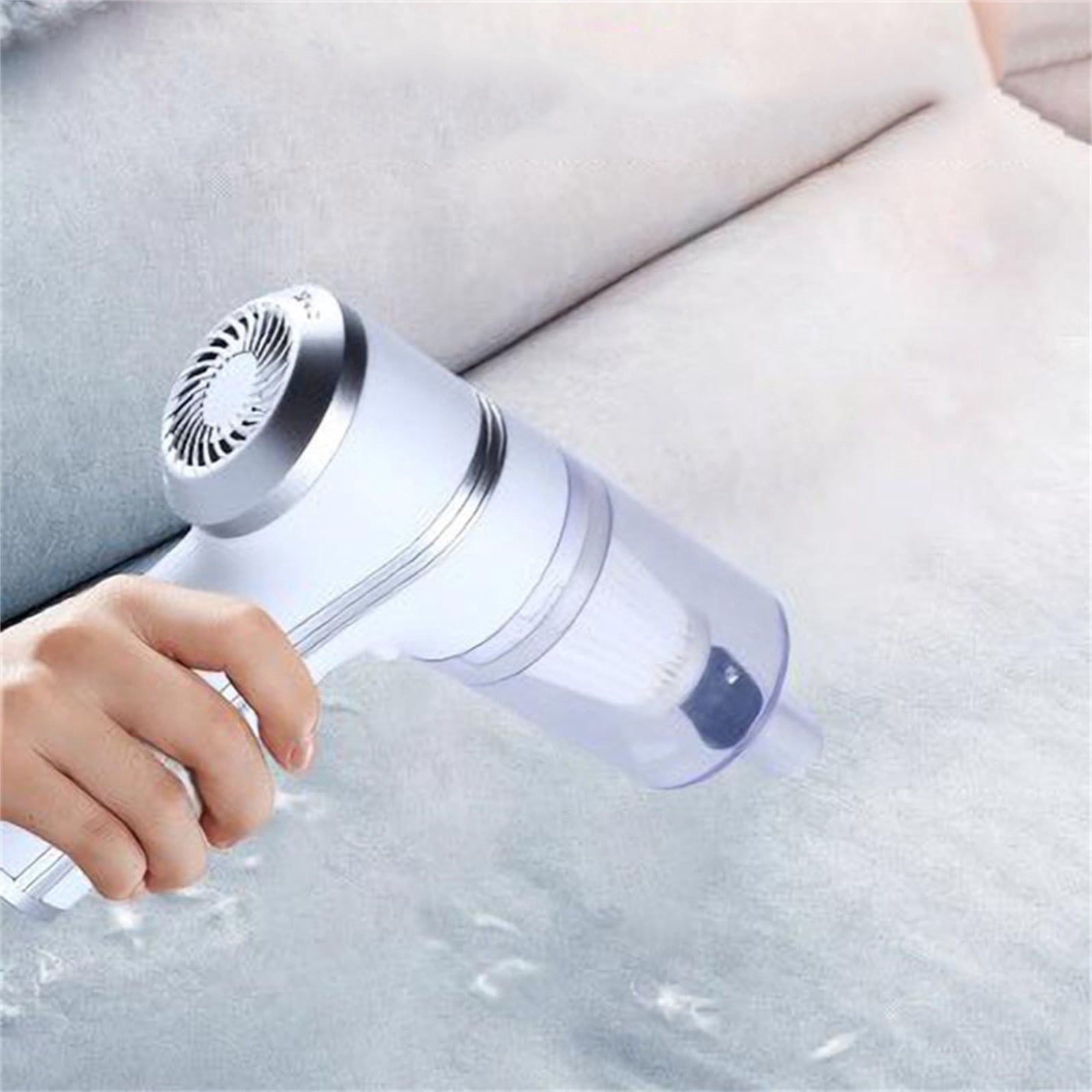 Cordless Handheld Car Vacuum Cleaner High Power Portable Wet Dry Vacuum for Home and Auto Cleaning, Gifts for Men Women Car Owners, Spring Cleaning Tool , White