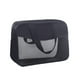 thumbnail image 3 of Bolsa de maquillaje de viaje con asa y cremallera, bolsa de maquillaje, bolsa de cosméticos para baño Negro, 3 of 9