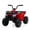 Red, variant on Sakiyr 12V Kids Ride On ATV, Battery Powered Electric Vehicle with Led Light, 4-Wheeler Quad ATV Play Car 2 Speeds for Boys Girls