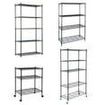thumbnail image 2 of SONGMY 4 Tier Storage Shelving Unit, Steel Organizer Wire Rack Heavy Duty, Adjustable Garage Shelf for Kitchen Storage, 2 of 8