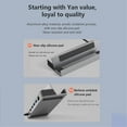 thumbnail image 4 of 6 in 1 USB C Hub Docking Station for 4K 60Hz RJ45 PD100W Dock for Ally, 4 of 5
