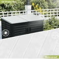 thumbnail image 5 of Homall 35 Cu ft Resin Outdoor Storage Shed - Locking Latch, Double Doors, Heavy - Duty Floor, Ideal for Patio & Backyard Garden Storage, 5 of 7