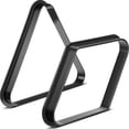 thumbnail image 1 of 2 Pièces en Plastique de Billard Rack Adapter Boules de Taille 2-1/4 Pouces, 8-Ball Triangle Rack et 9-Ball Diamant en Forme de Billard Rack pour Billard Table (Noir), 1 of 7